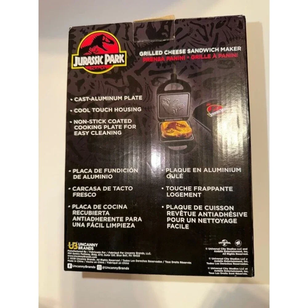Jurassic Park Sandwich press